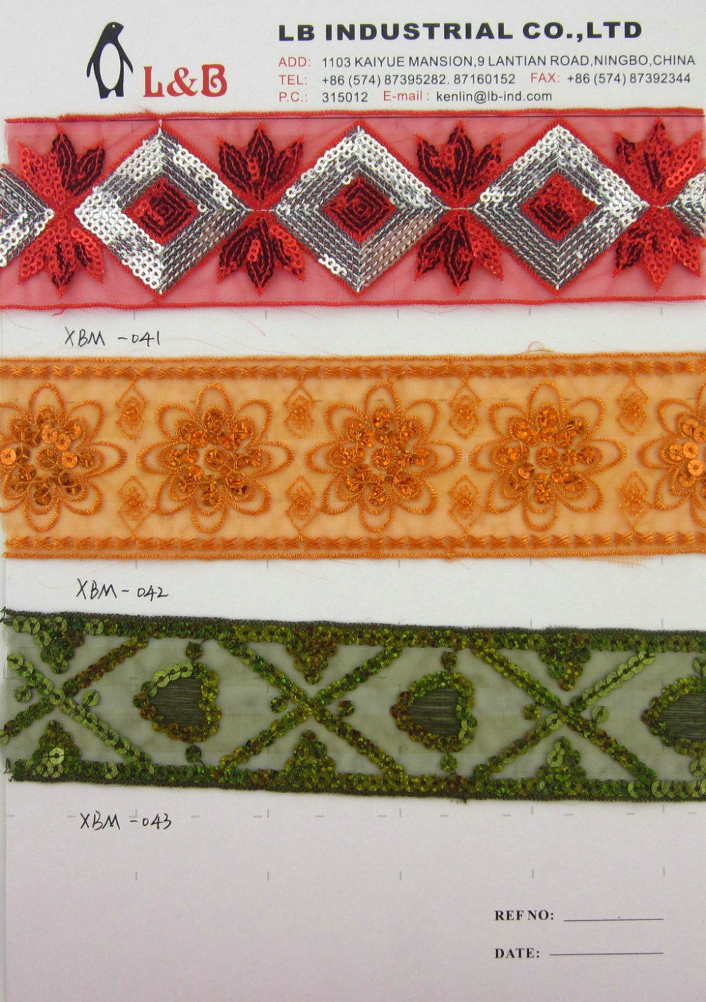 Wholesale Different Width Bling Finish Braid Elastic Sequin Lace Trim