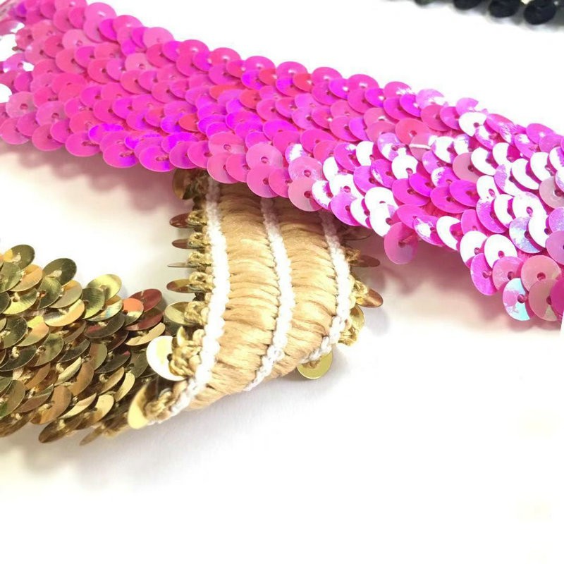 Classic Design Multi Colors Organza Lace Trim Embroidery Organza Lace Wholesale